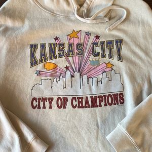 Kansas City cropped sweatshirt
